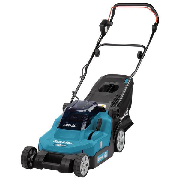 Професійна газонокосарка акумуляторна Makita DLM382CM2 : 18 В акумулятор 2 шт + зарядка DC18SH DLM382CM2 фото