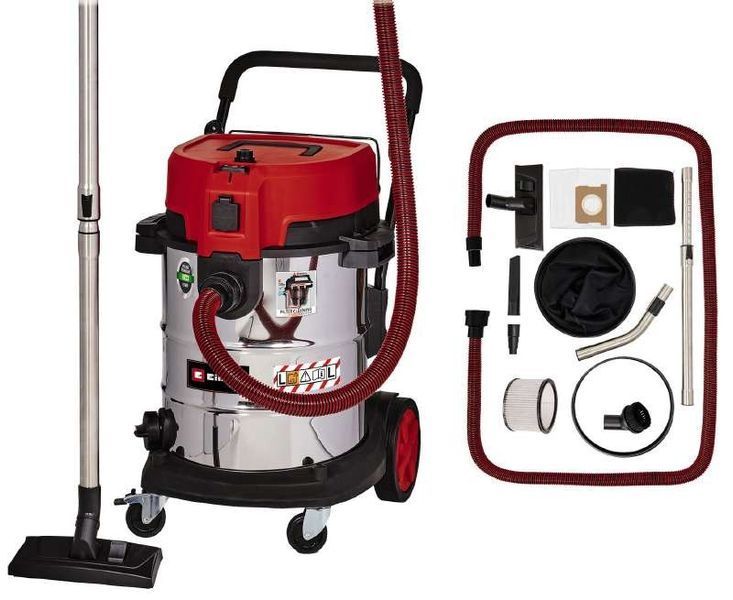 Потужний вакуумний пилосос Einhell TE-VC 2350 SACL : 1600Вт, 230 мБар, бак 50л (2342475) 2342475 фото