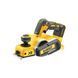 Рубанок акумуляторний безщітковий DeWALT DCP580N: 15000 об/хв., глибина: 0-2 мм, фальцю до 9 мм DCP580N фото 1