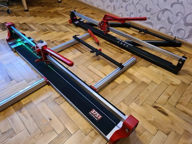 Професійний плиткоріз ручний монорейковий 1200 мм 3751 Shijing : довжина 1200мм (134265) 3751 фото