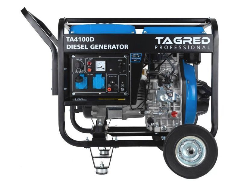 Дизельний генератор 3,6 кВт TAGRED TA4100D (220В) TA4100D фото