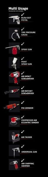 Потужний масляний компресор Einhell TC-AC 270/50/8 : 1,8 кВт /2,5 к.с., об.х.х. 2850 об/хв, 270 л/хв, 8 бар 4007360 фото