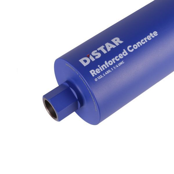Професійне свердло алмазне Distar DDS-W 122x450x1 1/4 UNC Reinforced concrete (17903094090) 17903094090 фото