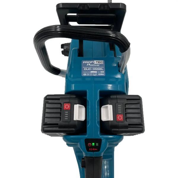 Акумуляторна ланцюгова пилка PROFI-TEC DUC355BL POWERLine: з АКБ 36V 2 х 5.0 Aч + ЗУ, шина 40 см DUC355BL фото