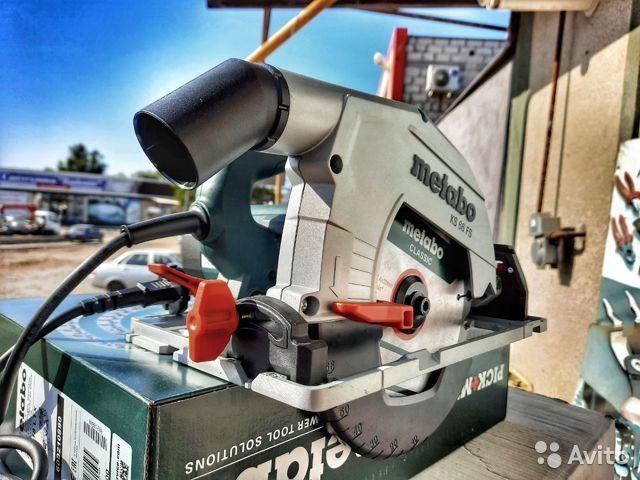 Потужна ручна дискова пила по дереву Metabo KS 66 FS : 1500 Вт, круг 190мм циркулярна пила 601066000 601066000 фото