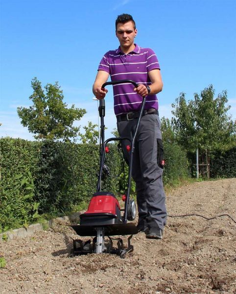Електричний культиватор (електрокультиватор) Einhell GC-RT 1440 M : 1400 Вт, ширина 40см, садовий культиватор 3431040 3431040 фото