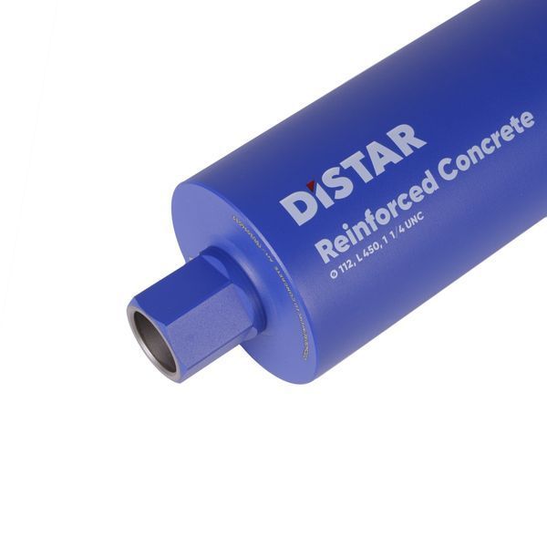 Професійне свердло алмазне Distar DDS-W 112x450x1 1/4 UNC Reinforced concrete (17903094089) 17903094089 фото