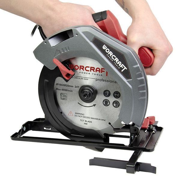 Циркулярна пила WORCRAFT CS15-185 (13265) диск 185 мм, 1500 Вт 13265 фото