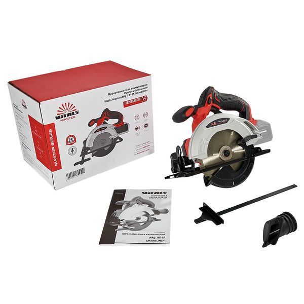 Пила циркулярна акумуляторна Vitals Master ARg 18165 SmartLine+ (каркас, диск 165мм) 184451 фото