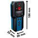 Детектор прихованої проводки металу (металодетектор) Bosch GMS 120-27 : 120мм глибина пошуку (0601081700) 0601081700 фото 9