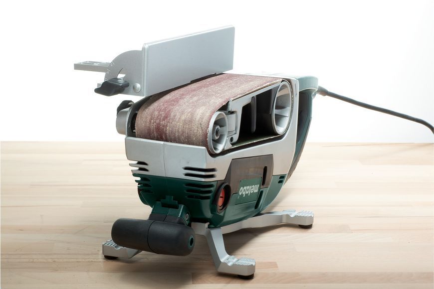 Мережева шліфувальна машина стрічкова Metabo BaE 75 : 1010 Вт шліфмашина 600375000 600375000 фото