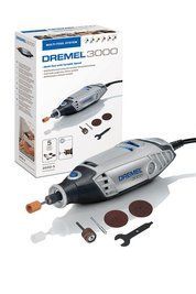 Багатофункціональний інструмент (гравер) Dremel 3000 - 5: 130 Вт, 5 насадок, 33000 об/хв. (F0133000JX) F0133000JX фото