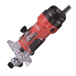 Електричний ручний столярний фрезер Makita 3702 : 530 Вт, 6 цанга, 35000 об/хв електрофрезер 3702 фото