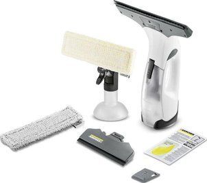 Потужний пилосос віконний акумуляторний Karcher WV 2 Premium : робоча ширина насадки 170 мм 280 мм 1.633-216.0 фото