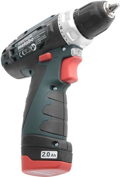 Акумуляторний шуруповерт Metabo PowerMaxx BS Basic 2х2,0 Ач картонна коробка (600984000) 600984000 фото
