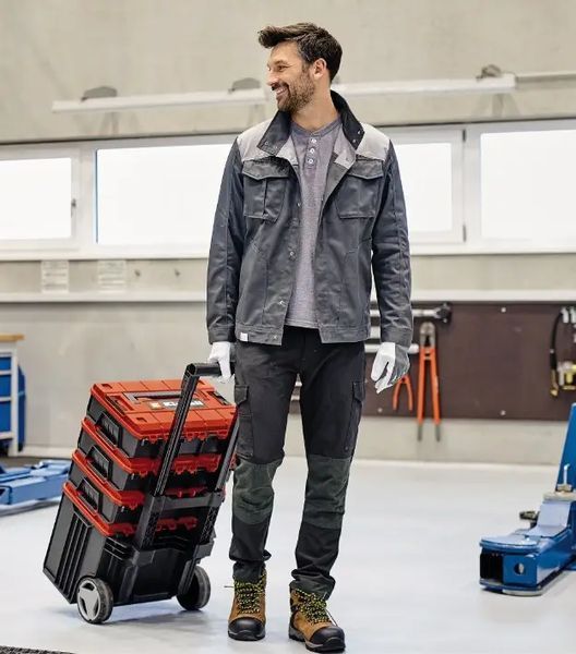 Якісний пластиковий кейс Einhell E-Case Tower : навантаження до 120 кг (4540015) 4540015 фото