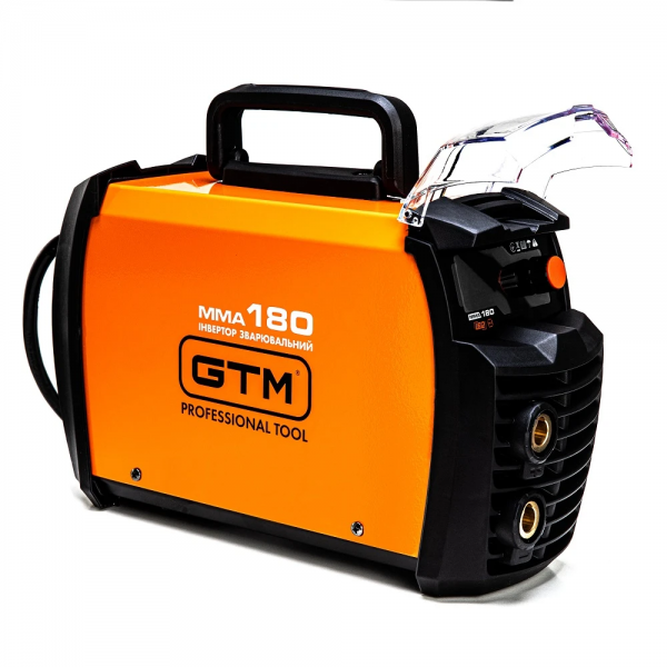 Інвертор зварювальний GTM MMA-180DS LCD (51954) 6.96 кВт, 180 А, VRD 51954 фото