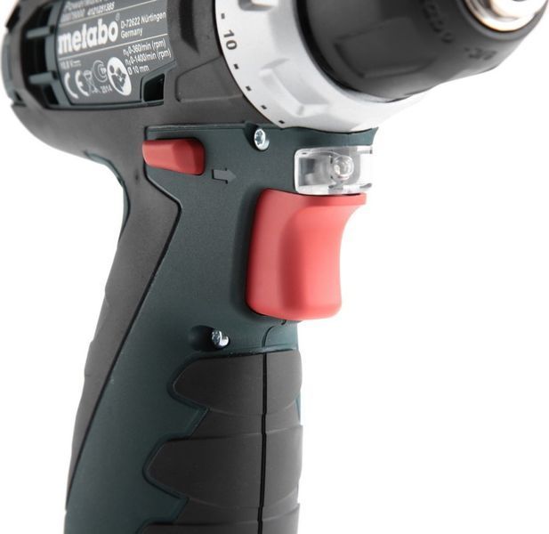 Акумуляторний шуруповерт Metabo PowerMaxx BS Basic 2х2,0 Ач картонна коробка (600984000) 600984000 фото