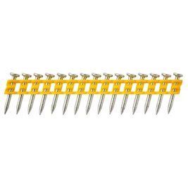 Цвяхи по м&rsquo;якому бетону для степлера DCN890 DeWALT DCN8901045 : 45 х 2.6 - 510 шт, DCN8901045 фото