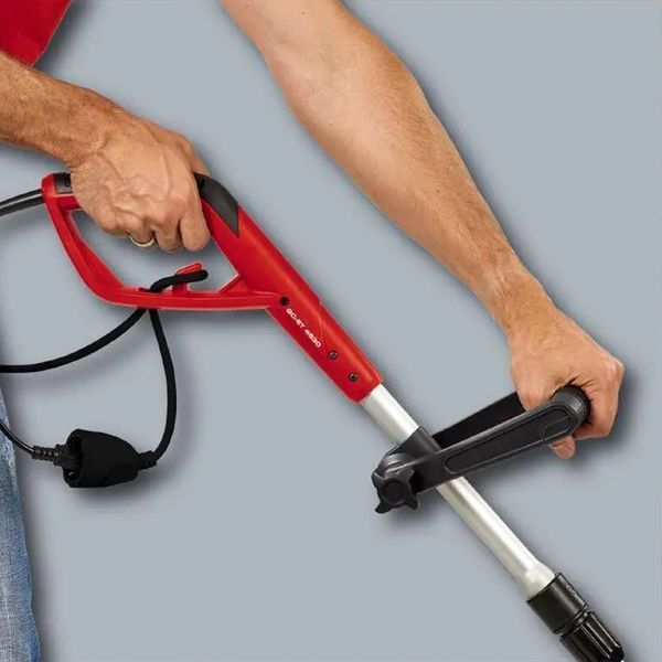 Потужний тример електричний Einhell GC-ET 450/300 Kit : 450 Вт, 8800 об/хв, ширина різання 300 мм 3402023 фото