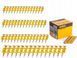 Цвяхи по м&rsquo;якому бетону для степлера DCN890 DeWALT DCN8901045 : 45 х 2.6 - 510 шт, DCN8901045 фото 3