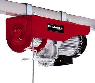 Тельфер Einhell TC-EH 600 : 1050 Вт, без шківа/ з шківом 300/600 кг, без шківа/зі шківом 18 м/9 м, вага 16.75 кг 2255150 фото