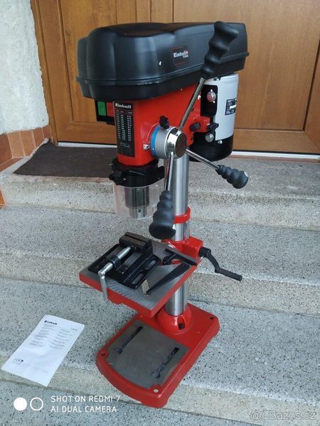 Вертикально-свердлильний настільний верстат по дереву Einhell TC-BD 630 : 630 Вт, 1.5-16мм сверло, 32кг (4250595) 4250595 фото