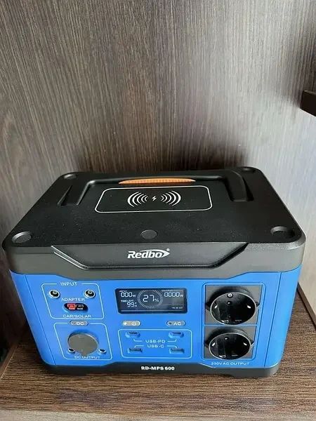 Потужна зарядна станція REDBO RD-MPS 300 : акумулятор Li-ion 138096 mAh, 509.6 Wh RD-MPS 600 фото