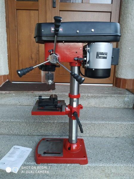 Вертикально-свердлильний настільний верстат по дереву Einhell TC-BD 630 : 630 Вт, 1.5-16мм сверло, 32кг (4250595) 4250595 фото