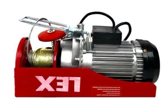 Тельфер електричний LEX LXEH500, 250/500 кг, 1600 Вт, висота 12 м, 5 м/хв. LXEH500 фото