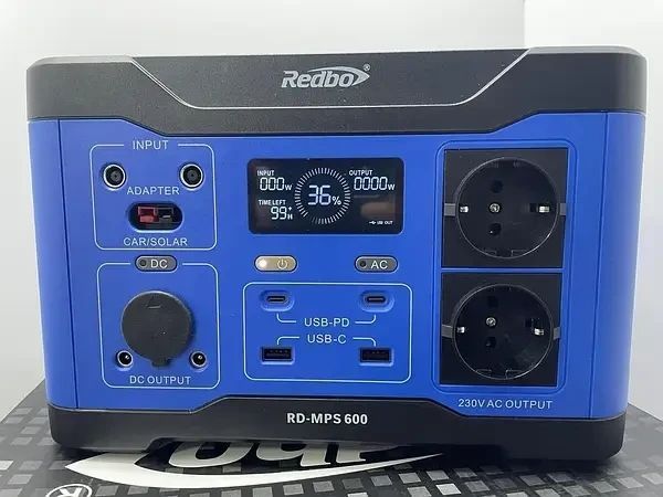 Потужна зарядна станція REDBO RD-MPS 300 : акумулятор Li-ion 138096 mAh, 509.6 Wh RD-MPS 600 фото