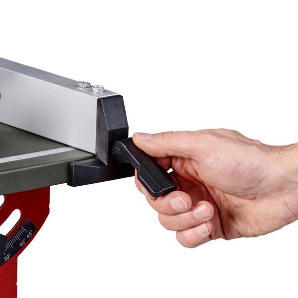 Потужна стаціонарна циркулярна пила (настільна циркулярка) Einhell TC-TS 8 I : 500 Вт, 200мм круг, 2950 об/хв (4340412) 4340412 фото
