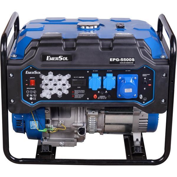 Професійний генератор бензиновий (електрогенератор) EnerSol EPG-5500S : 5.0/5.5 кВт бензогенератор для дому EPG-5500S фото