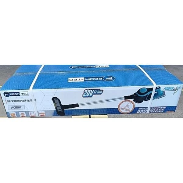 Потужний акумуляторний пилосос PROFI-TEC PVC2520BL POWERLine : без АКБ, бак 1000 мл 006453 фото