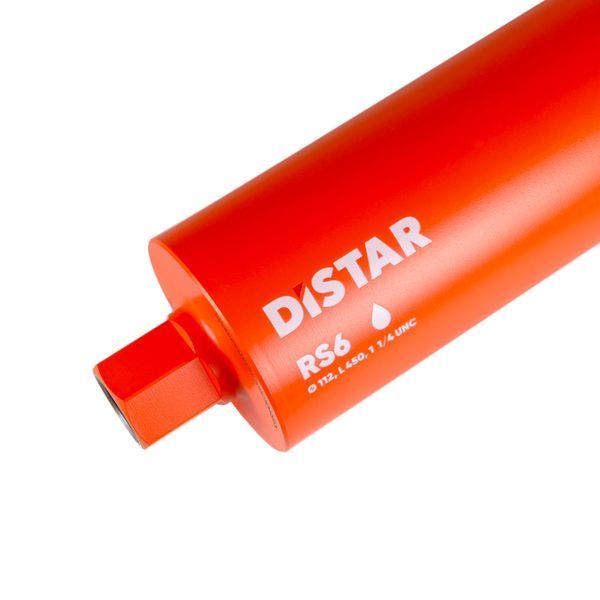 Якісне свердло алмазне Distar DDS-W 112X450X1 1/4 UNC RS6 : &empty; 110мм х 450мм, бетон армований 10170085183 фото