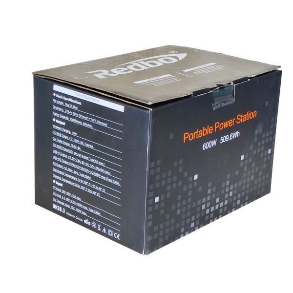 Потужна зарядна станція REDBO RD-MPS 300 : акумулятор Li-ion 138096 mAh, 509.6 Wh RD-MPS 600 фото