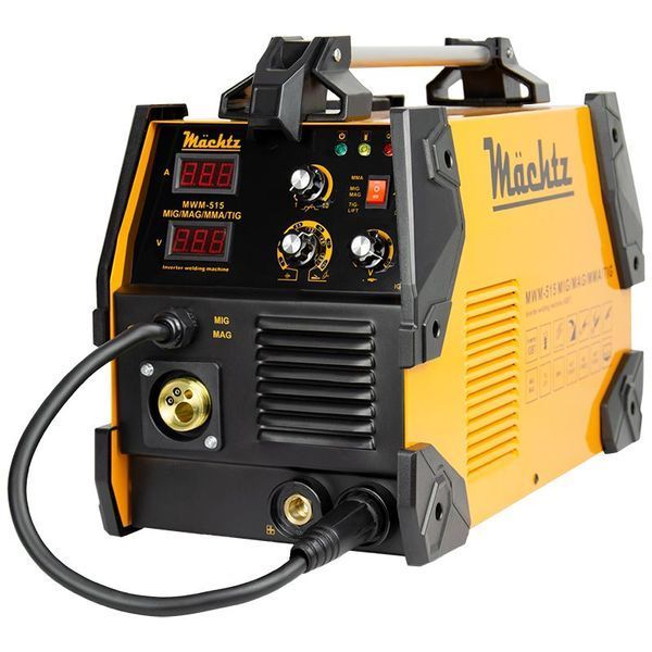 Зварювальний напівавтомат M&auml;chtz MWM-515 MIG/MAG/MMA/TIG (11145) MAX - 8,1 кВт - Струм 30 - 200 А 11145 фото