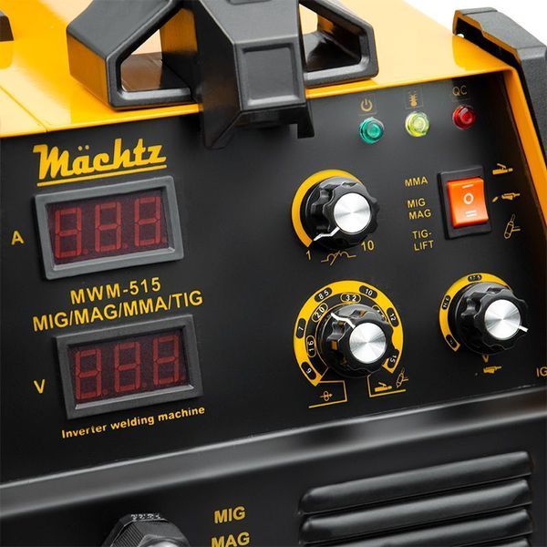 Зварювальний напівавтомат M&auml;chtz MWM-515 MIG/MAG/MMA/TIG (11145) MAX - 8,1 кВт - Струм 30 - 200 А 11145 фото