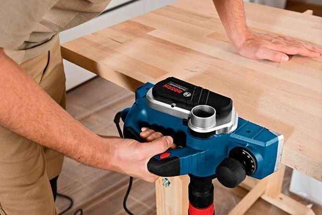 Професійний рубанок Bosch Professional GHO 26-82 D із паралельним упором, пилозбірником, 710 Вт 06015A4301 фото