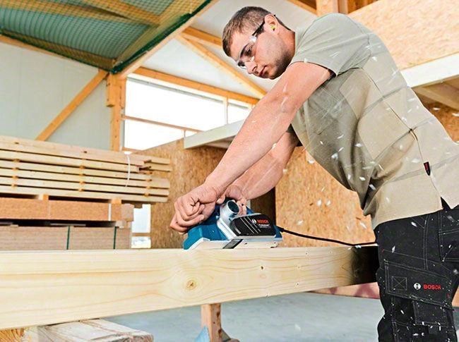 Професійний рубанок Bosch Professional GHO 26-82 D із паралельним упором, пилозбірником, 710 Вт 06015A4301 фото