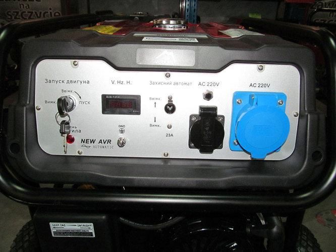 Бензиновий електрогенератор Vulkan SC6000E-II 5,5 кВт (34171) 1927 фото