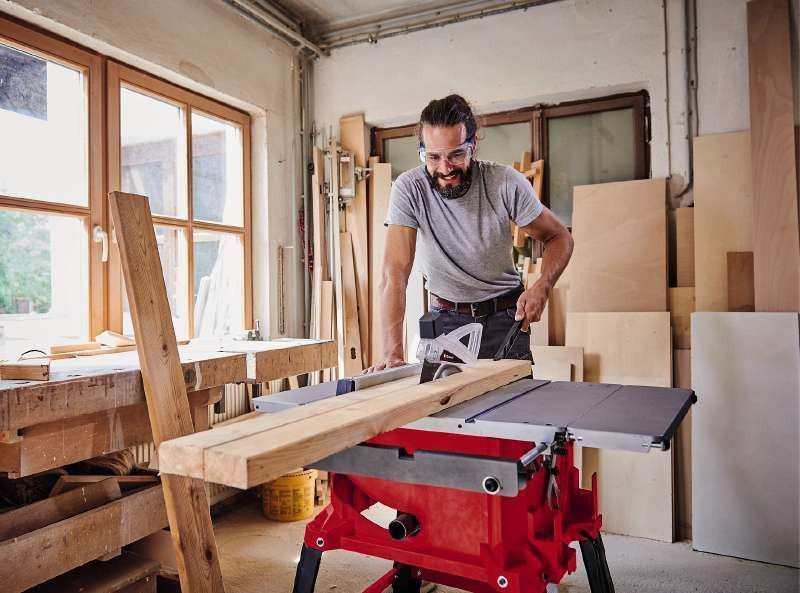 Потужна циркулярна пила Einhell TC-TS 2225 U : 1800/2200Вт, 254 мм диск, 48 зубів, 4250 об/хв (4340515) 4340515 фото