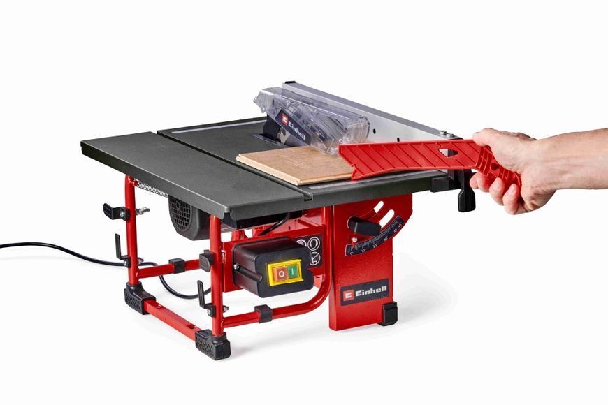 Потужна стаціонарна циркулярна пила (настільна циркулярка) Einhell TC-TS 8 I : 500 Вт, 200мм круг, 2950 об/хв (4340412) 4340412 фото