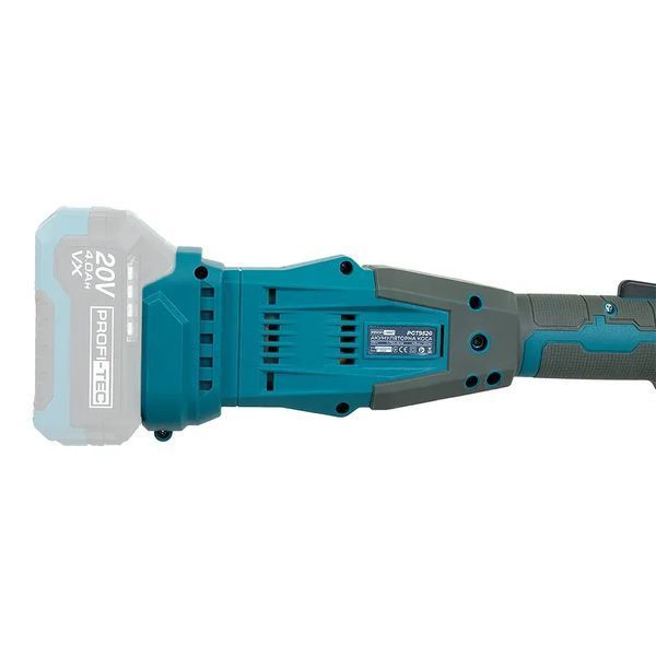 Потужна акумуляторна коса PROFI-TEC PGT9520 POWERLine : з АКБ 20V 4.0 Ah+ЗП (006990) 006990 фото