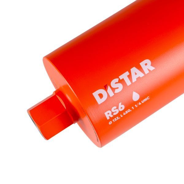 Якісне свердло алмазне Distar DDS-W 132X450X1 1/4 UNC RS6 : &empty; 130мм х 450мм, бетон армований 10170085216 фото