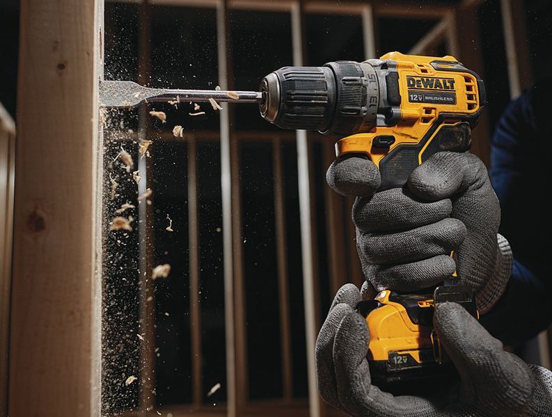 Професійний дриль-шурупокрут акумуляторний безщітковий DeWALT DCD708N : без АКБ, 65Нм (DCD708N) DCD708N фото