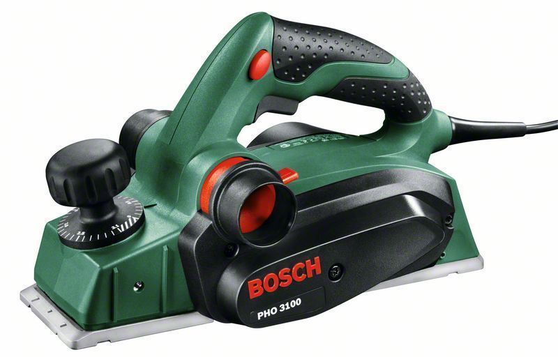 Професійний рубанок електричний Bosch PHO 3100 : 750 Вт, ширина/глибина обробки 82мм/0-3,1 мм (0603271100) 0603271100 фото