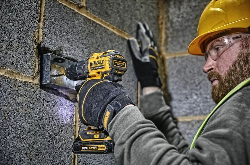 Професійний дриль-шурупокрут акумуляторний безщітковий DeWALT DCD708N : без АКБ, 65Нм (DCD708N) DCD708N фото