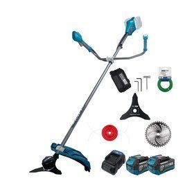 Потужна акумуляторна коса PROFI-TEC PGT4540 POWERLine : з АКБ 2шт-20V 4.0 Ah+ЗП (007039) 007039 фото