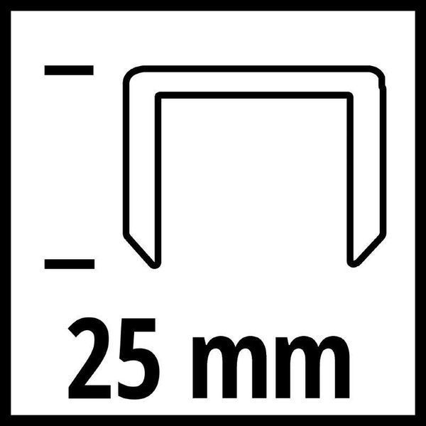 Скоби до степлера Einhell 5,7 на 25 мм (3000 шт.) 4137860 4137860 фото